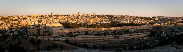 Panorama Jerozolimy z Góry Oliwnej